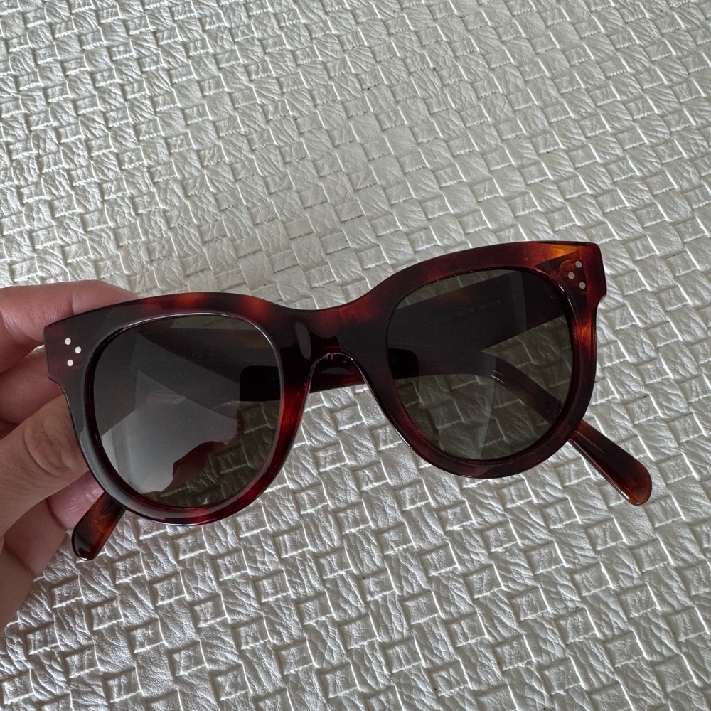 Celine Tortoise Shell Sunglasses - Picture 4 of 14